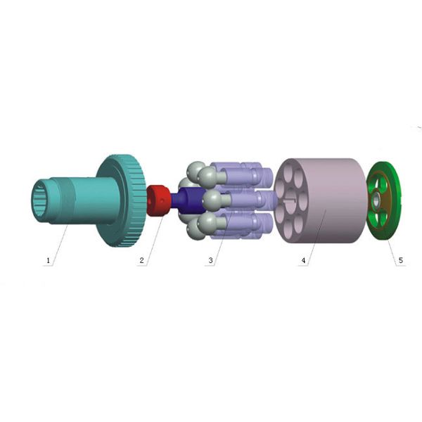 Hydraulic Pumps And Motors EX200-1 Travel Motor