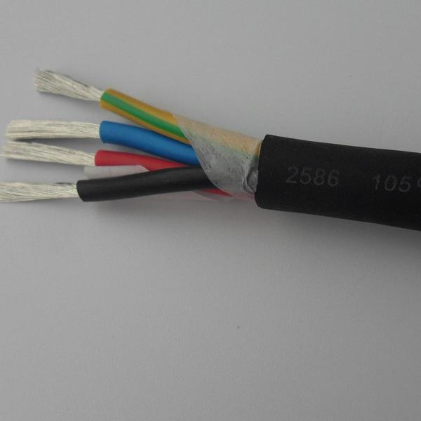 PVC Insulation Flexible Shield Round Control Cable KVV 450/750V in grey color