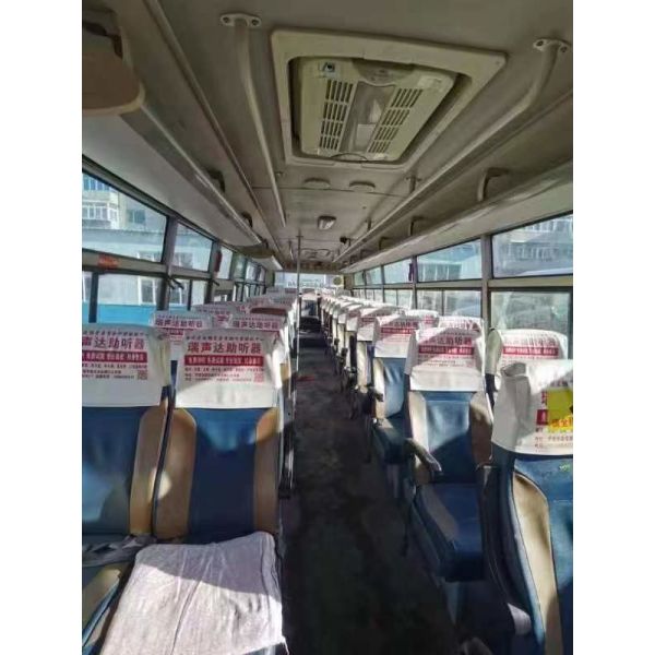 Second Hand Mini Van Yutong ZK6102D Front Engine Bus 43seater Double Doors LHD/RHD