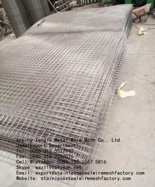 50mm, 2 Opening SUS304 Welded Wire Mesh Panels  With Corrosion Resistance In Coastal City