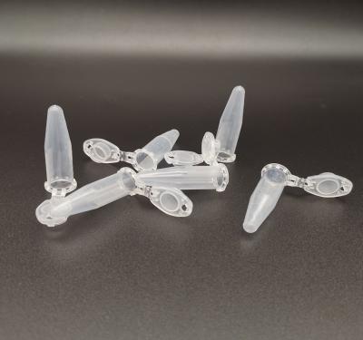 White 0.2 Ml Thin Walled PCR Tubes Medical PP Maded With USP VI Grade