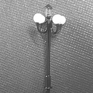 model metal lamp,1:150metal yard lamps,scale lamppost, architectural model lamps,building lights