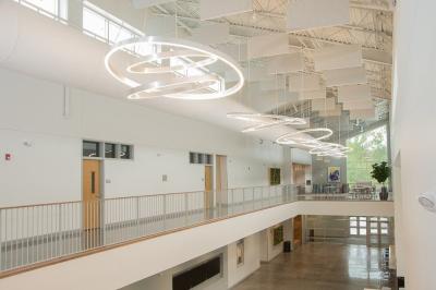 School Ceiling Tile Wood Wool Cement Acoustic Baffles Sound Absorption Isolation Board