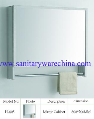 Aluminum Mirror Cabinet /Home Decoration Furniture H-005 800x700