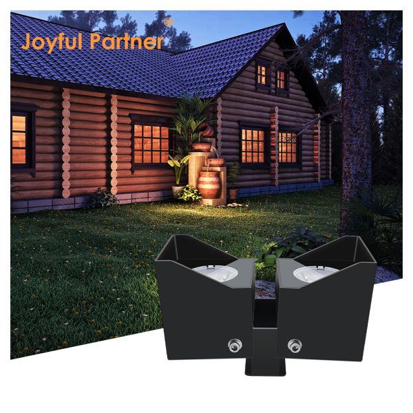 LED Garden Light 6W 3000K 3Degree Narrow Angle DC24V Aluminum Case Modern Design