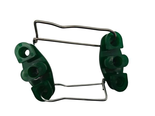 Ftth Drop Cable Clamps Adjustable Type S UV Resistant Nylon Stainless Steel Time 10 year