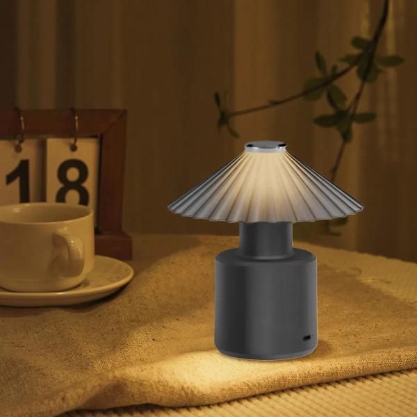 Portable USB Rechargeable LED Desk Lamp with ‌Adjustable Shade‌ for ‌Reading & Workspace Lighting