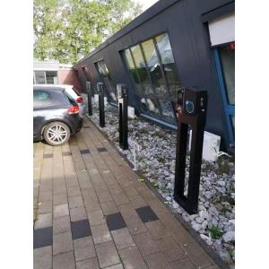 Реклама заряжателя 22kw 32a Ev типа 2 Wallbox управлением приложения держателя стены быстрая