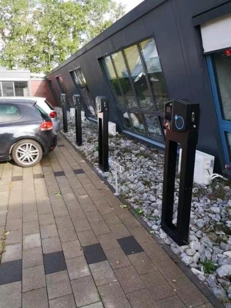 Tipo de Wallbox do controle do App da montagem da parede - 2 anúncio publicitário rápido do carregador 22kw 32a de Ev