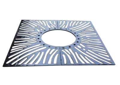 OEM Cast Iron Tree Grates 1200mm X 1200mm EN124 B125 Garden Decoration