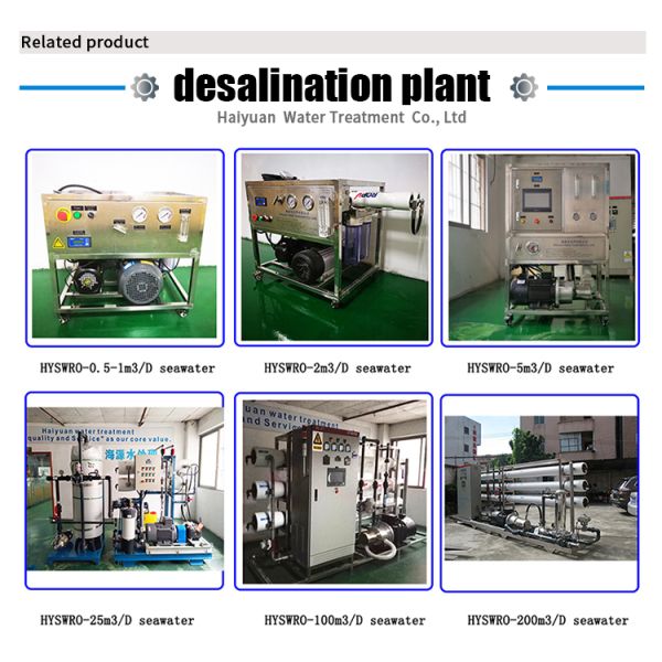 Portable mobile desalination plant household  water desalination plant