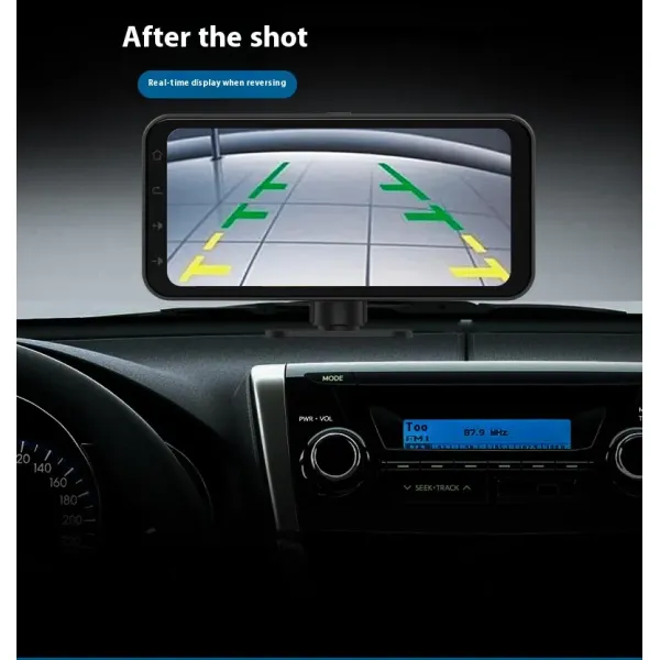 6.25 Inch Wireless Carplay Dashcam Bluetooth Connectivity High Definition Recording
