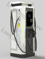 DC 120kW CCS2 Two-Gun EV Charger Station Floor-Mounted RFID Function 400V Input Voltage IP54 Class Chademo  Available