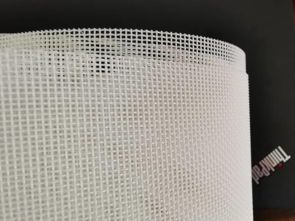 Food Grade Polyester Printing Mesh , DPP180T -27 Woven Filter Mesh in white