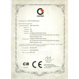 Guangzhou Dunya Sports Ltd. Сертификации