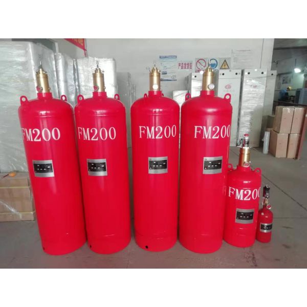 Automatic FM200 Fire Suppression System Without Pollution For Storage Room