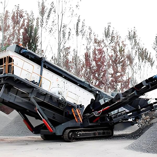 1 Period Mobile Jaw Impact Cone Hammer Crusher Plant for Mobile Construction Waste