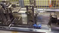 Máquina formadora de aleta de radiador de carro 0,04 ~ 0,30 mm de espessura de folha de alumínio