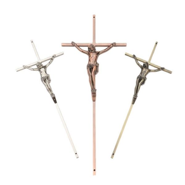 Copper Coffin Crucifix Casting Metal