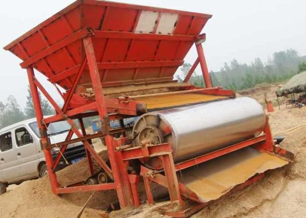 Wet Type Raw Hematite Ore Magnetic Separator Machine
