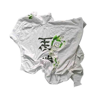 camisa branca Rags de 2kg/bale T