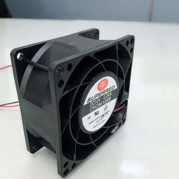 Ventiladores de refrigeração 0.24-0.78A da montagem em rack do rolamento de esferas/rolamento de luva 60x60x20mm