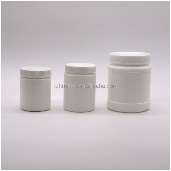 Botella de boca ancha de PE de 105 ml para el canal de distribución de la crema y el polvo medicinal