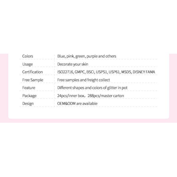 Stylish Safe Sparkle Face Glitter Face Body Glitter Gel Easy Removal