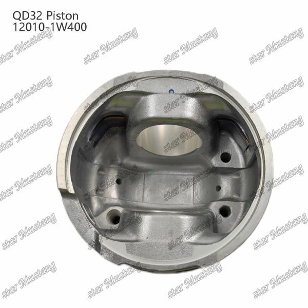 QD32 Engine Piston With Oil Gallery 12010-1W400 For Mitsubishi Engine Spare Parts
