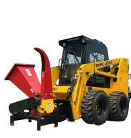 Cargadores hidráulicos compactos de dirección de deslizamiento 350 kg 500 kg 850 kg 1050 kg con enganche rápido opcional