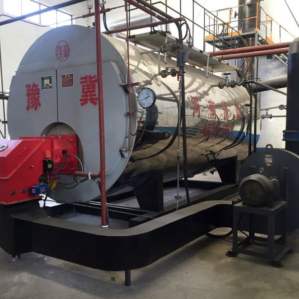 Furnace Natural Gas Oil Fired Steam Boiler High Safety Large Steam Space  For Chemical Processing