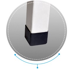 Cama durable del masaje médico del ruido del hospital del sofá de goma anti del examen