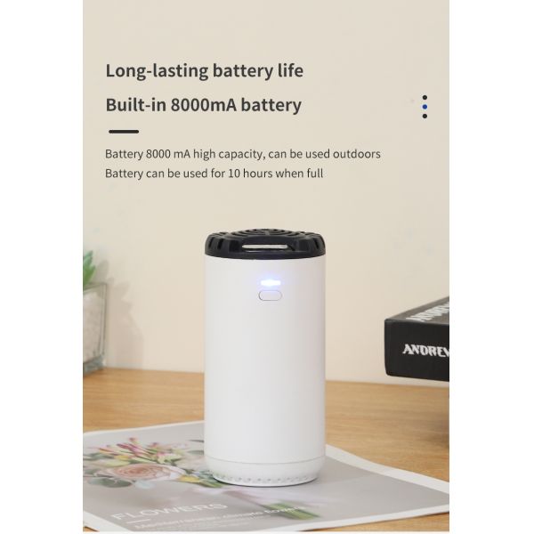 Home Outdoor 10W Ultrasonic Portable Mosquito Repeller Quiet Operation With Luminous Light