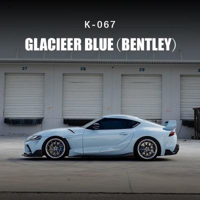 Glacier bleu Bentley TPU couleur peinture de protection film de papier peint pour voiture 7.5mil K-067