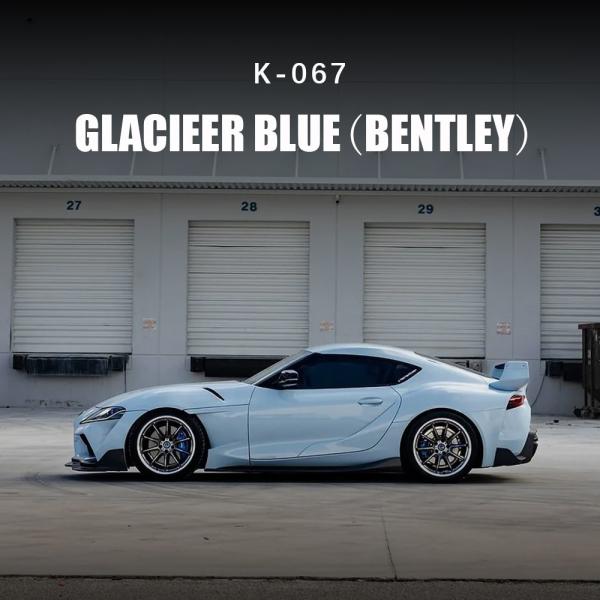 Glacier bleu Bentley TPU couleur peinture de protection film de papier peint pour voiture 7.5mil K-067