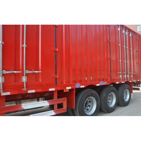 40 pies 48 pies 53 pies 53 pies 2 ejes 8 ruedas aisladas Semi Reefer furgoneta remolque camión