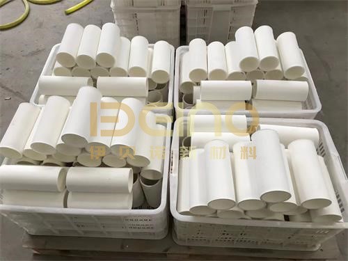 Ceramic Sleeve Lined Pipe Wear Resistant Ceramic Pipe For Lithium Battery