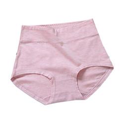 High Cut Women Cotton Panties Plain Dyed Multi Color Seamless