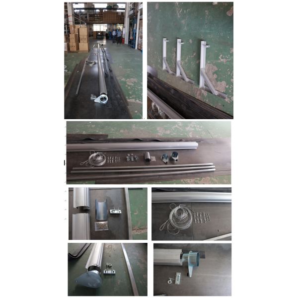 Durable Sliding Rail Trolley System  Dust Collection Sliding Rail System