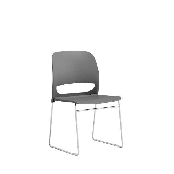 Durable Modern Plastic Chair Stylish Dining Chair for Commercial Restaurants Cafes and Office Spaces