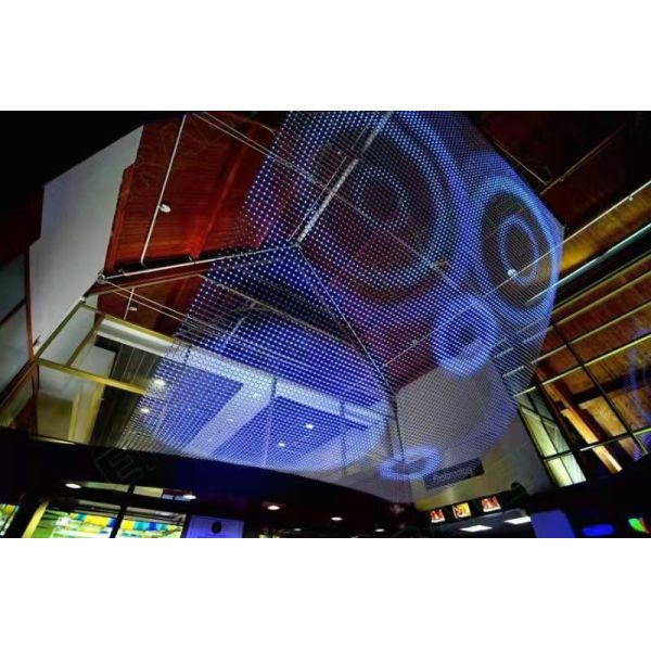 DMX512 привело стену SMD5050 сетки видео- для строя предпосылки