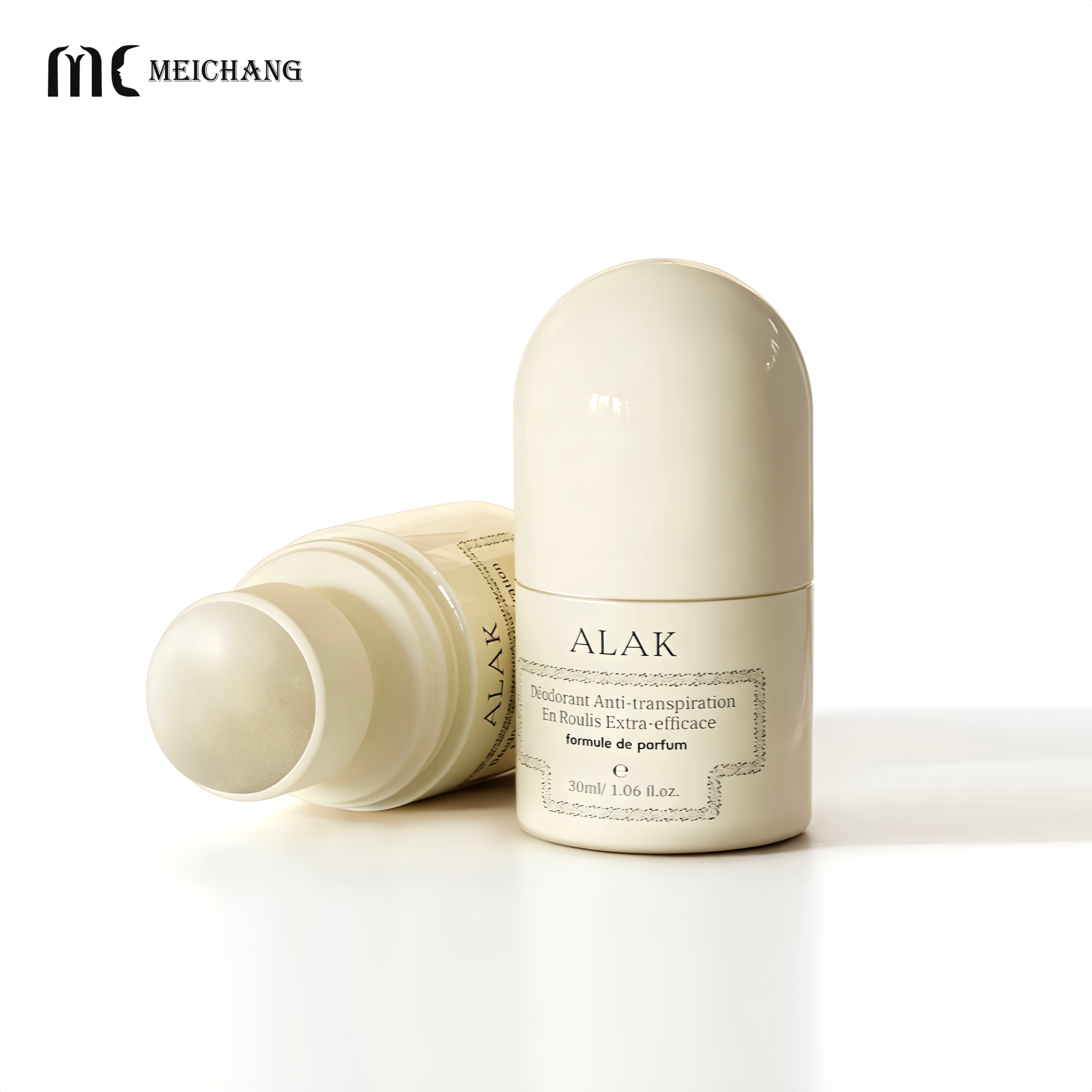 Medical Grade PE Roll-on Bottle with Leak-proof Structure for Essential Oils in 30ml Capacity