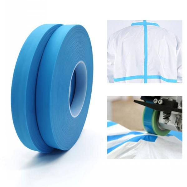 Waterproof Nonwoven Single Sided EVA Foam Tape 20MM For Isolation Clothing