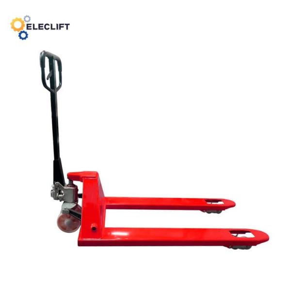 2000 Kg Heavy Duty Manual Pallet Truck With Polyurethane Steering Wheels