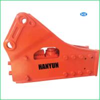 A máquina escavadora média Hydraulic Breakers do martelo da rocha contínua 135mm cinzela furos de escavação