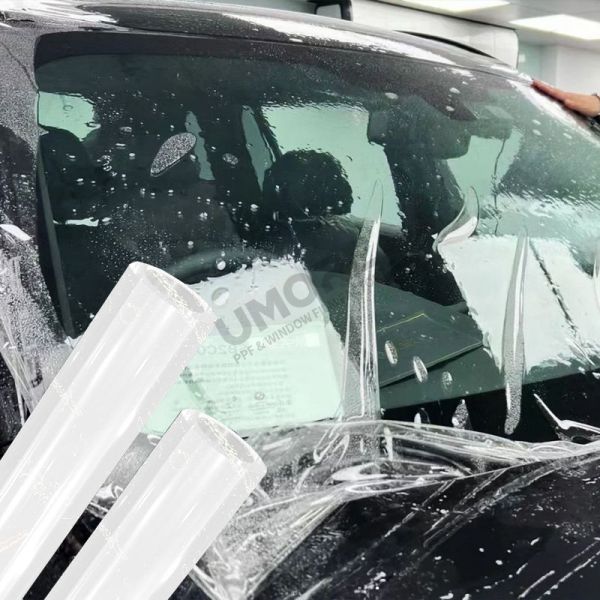 Solar Auto Windshield Protection Film Explosion Proof TPU Windshield PPF Film UV Proof