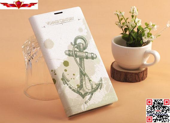 New Arrival Fashion Design Colorful PU Flip Leather Cover Case For Huawei Ascend P6