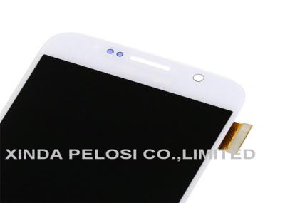 Durable 5.1 Inch S6 LCD Screen Digitizer 72.5 * 142 Mm 2560*1440 Black White