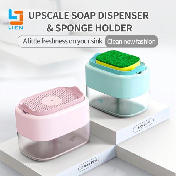 Dishwashing Manual Foam Kitchen Soap Dispenser 500ml For home Use