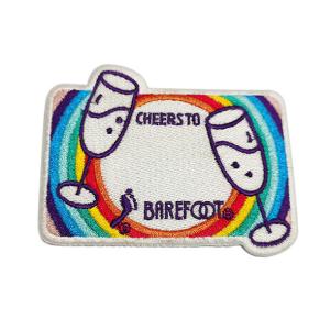 Diy Custom Embroidered Patches Twill Material For Commemorate